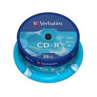 Verbatim CD-R диск 700Mb 52х DL Extra Protection, по 25 шт. CakeBox