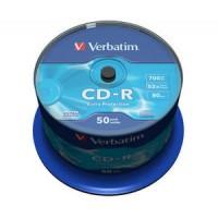 Verbatim CD-R диск 700Mb 52х DL Extra Protection, по 50 шт. CakeBox
