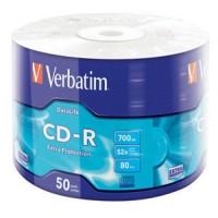 Verbatim CD-R диск 700Mb 52х DL Extra Protection, по 50 шт. в пленке
