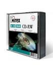 Mirex CD-RW диск 700 Mb 12х Slim Case, 5шт
