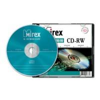 Mirex CD-RW диск 700 Mb 12х Slim Case
