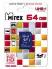 Mirex SDXC Card 64Gb UHS-I (Class 10) 13611-SD10CD64