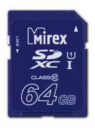 Mirex SDXC Card 64Gb UHS-I (Class 10) 13611-SD10CD64 Mirex SDXC Card 64Gb UHS-I (Class 10) 13611-SD10CD64