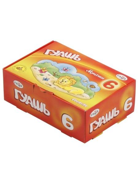 Гамма Гуашь «Мультики», 6 цветов х 20 мл