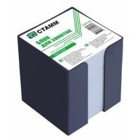 СТАММ Блок для заметок  9*9*9 белый в пластбоксе черном