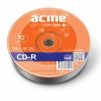 Acme CD-R диск 700Mb 52х, по 10 шт. в пленке
