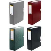 inФормат Короб архивный бумвиниловый на завязках, корешок  80 мм, 240 х 320 х 80 мм, вертикальный