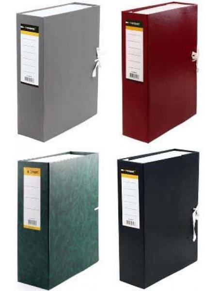 inФормат Короб архивный бумвиниловый на завязках, корешок  80 мм, 240 х 320 х 80 мм, вертикальный inФормат Короб архивный бумвиниловый на завязках, корешок  80 мм, 240 х 320 х 80 мм, вертикальный