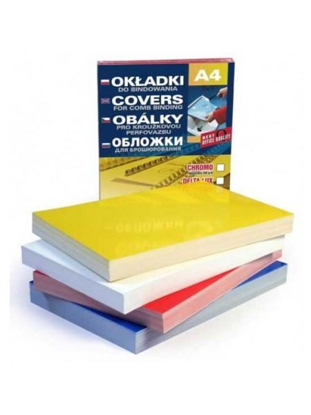 ARGO Обложка для переплета картонная глянцевая  А4, 250mic (100 шт.)