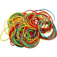 Резинка канцелярская  100 гр., 60 мм, ассорти