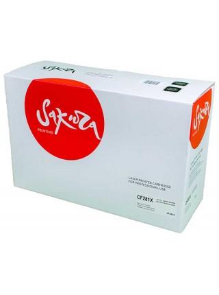 SAKURA Тонер-картридж CF281X (25 000 страниц)