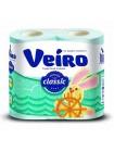 Туалетная бумага 2-х слойная Veiro Classic ( 4 шт в упак)
