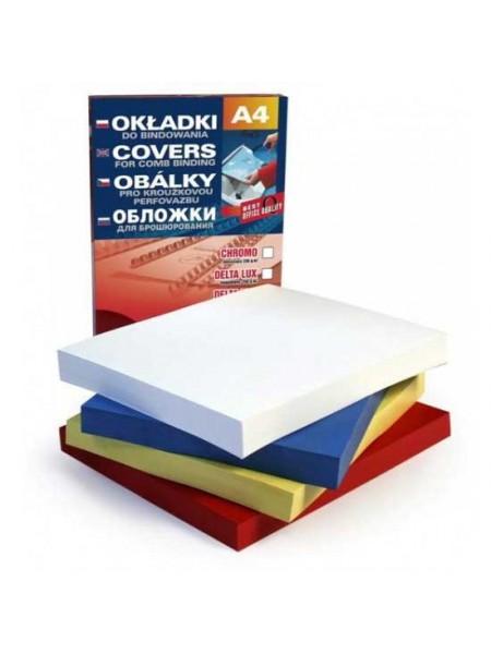 ARGO Обложка для переплета картонная с тиснением под кожу A4, 250 г/м2 (100 шт.)