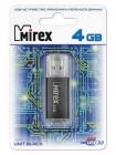 Mirex  4Gb USB FlashDrive UNIT BLACK, металлический корпус