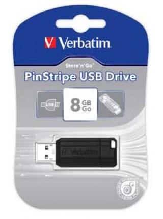 Verbatim 8Gb USB FlashDrive Pinstripe Verbatim 8Gb USB FlashDrive Pinstripe