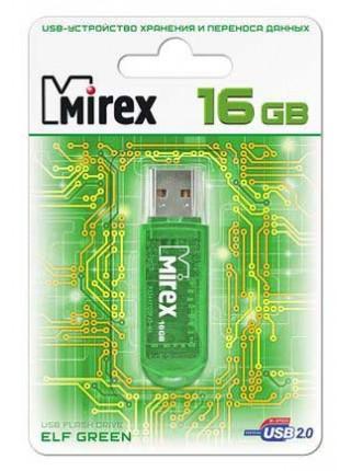 Mirex 16Gb USB FlashDrive ELF GREEN Mirex 16Gb USB FlashDrive ELF GREEN