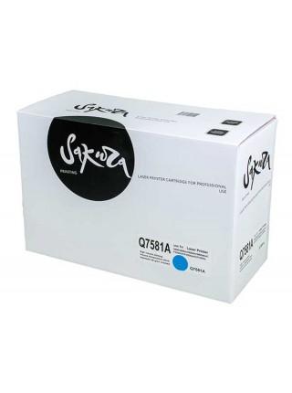 SAKURA Тонер-картридж Q7581A (6 000 страниц)