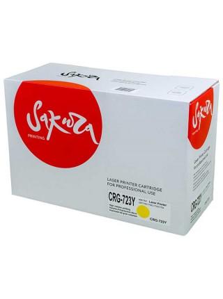 SAKURA Тонер-картридж CRG723Y (8 500 страниц)