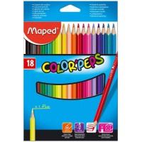 MAPED Цветные карандаши "Color Peps" 18 шт