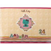 Action Альбом для рисования А4 Hello Kitty, 24 л.