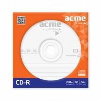 Acme CD-R диск 700Mb 52х в бумажном конверте с окном 10 шт.