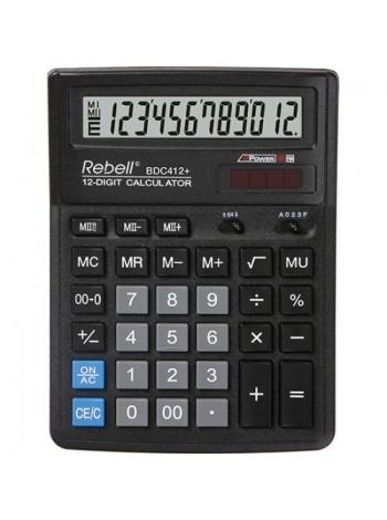Rebell Калькулятор настольный 12-разрядный BDC412 BX