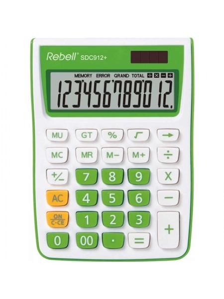 Rebell Калькулятор настольный 12-разрядный 912+