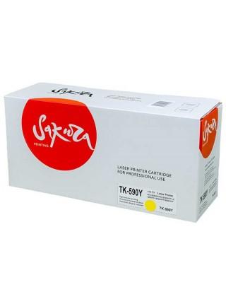 SAKURA Тонер-картридж TK590Y (5000 страниц) SAKURA Тонер-картридж TK590Y (5000 страниц)