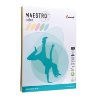 Набор цветной бумаги Maestro COLOR, пл. 80г/м2, ф.А4, 250л, пастельные тона