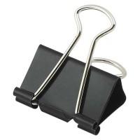 SILWERHOF Зажим для бумаг 50 мм, черный