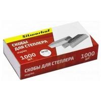 SILWERHOF Скобы для степлера №10, 1000шт/уп.