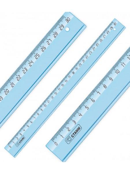СТАММ Линейка 30см CRISTAL СТАММ Линейка 30см CRISTAL