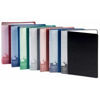 БЮРОКРАТ Папка с 80 прозрачными вкладышами 0.8 мм