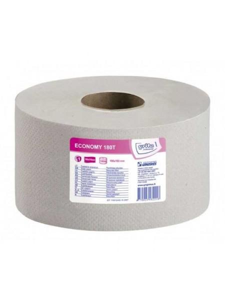 GRITE Бумага туалетная в мини рулоне Economy, 180 м. со втулкой GRITE Бумага туалетная в мини рулоне Economy, 180 м. со втулкой