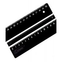 СТАММ Линейка 40см черная