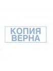Trodat Автоматическая оснастка "КОПИЯ ВЕРНА", 4911, для клише штампа 38 х 14 мм Trodat Автоматическая оснастка "КОПИЯ ВЕРНА", 4911, для клише штампа 38 х 14 мм