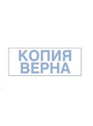 Trodat Автоматическая оснастка "КОПИЯ ВЕРНА", 4911, для клише штампа 38 х 14 мм