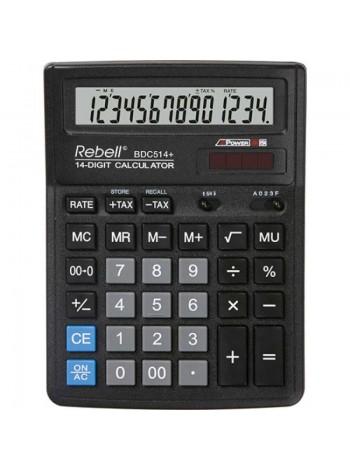 Rebell Калькулятор настольный 14-разрядный SDC554+ BX