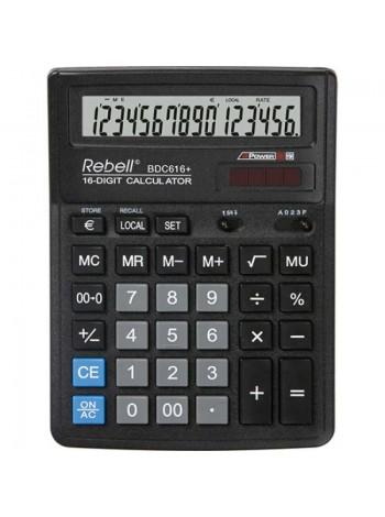 Rebell Калькулятор настольный 16-разрядный BDC616 BX