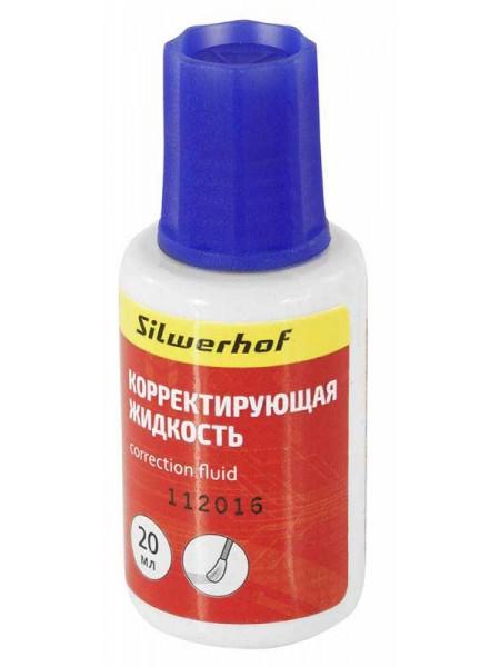 SILWERHOF Корректирующая жидкость на растворителе 20 мл