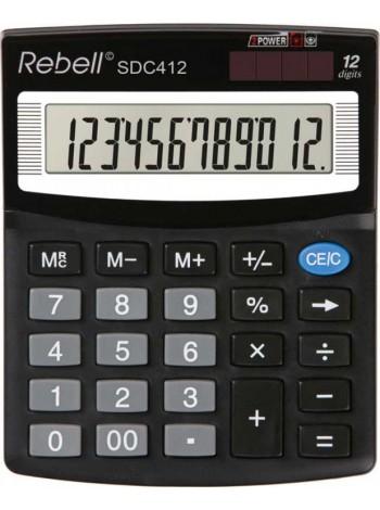 Rebell Калькулятор настольный 12-разрядный SDC412 BX