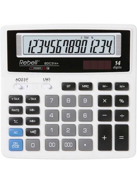 Rebell Калькулятор настольный 14-разрядный SDC640