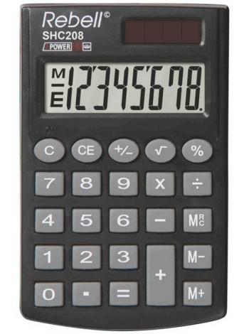 Rebell Калькулятор карманный  8-разрядный SHC200N