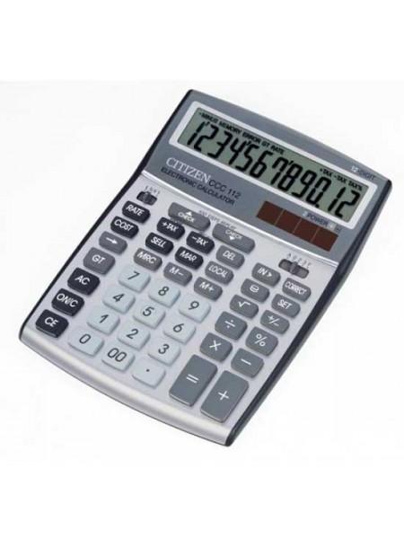 CITIZEN Калькулятор настольный 12-разрядный ССC-112WB