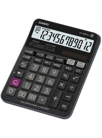 Casio Калькулятор настольный 12-разрядный DJ-120DPLUS