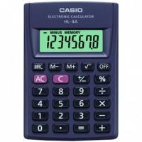 Casio Калькулятор карманный  8-разрядный  HL-4A-S-EP