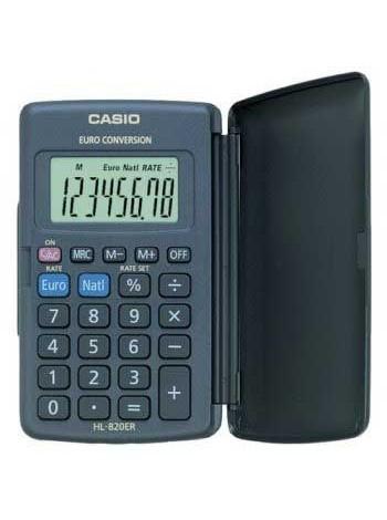 Casio Калькулятор карманный  8-разрядный  HL-820VER