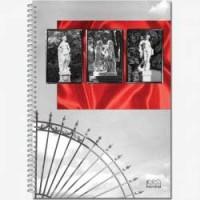 ПОЛИНОМ Тетрадь А4, 60 листов, клетка на гребне "Летний сад"