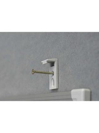 2x3 Белая доска, керамика, в рамке C-line 100 х 150 см 