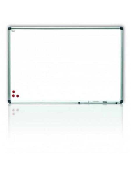 2x3 Белая доска, полимер, в рамке X7-line 120 х 240 см